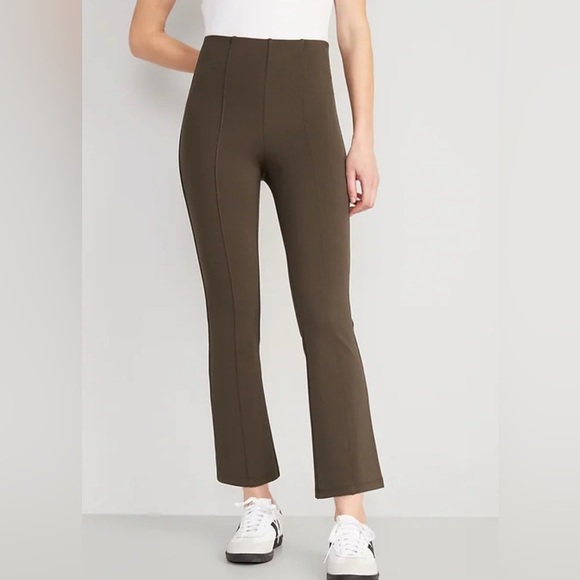 Old Navy Wide Leg Pants - brown 1x - Picture 1 of 7